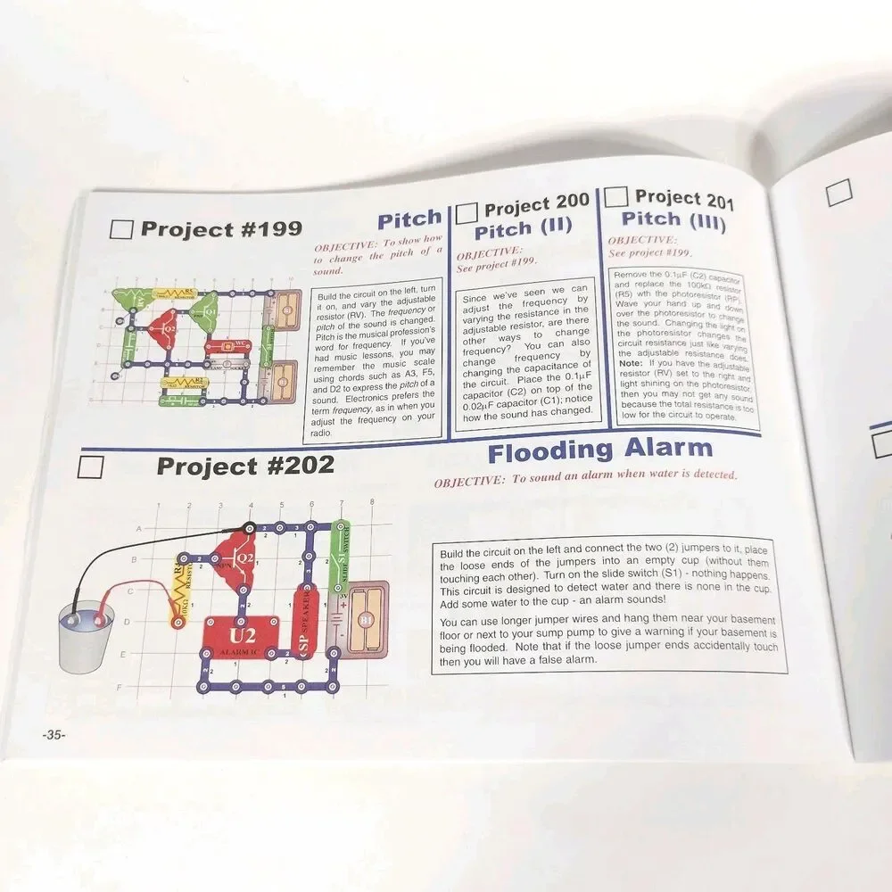 Snap Circuits by Elenco Projects 102-305 Instruction Manual